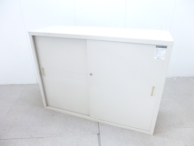 コクヨ/ニューグレー/引違キャビネット/【中古】