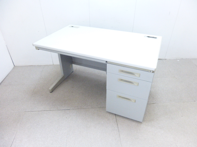 ウチダ/JUST/ニューグレー/片袖デスク/