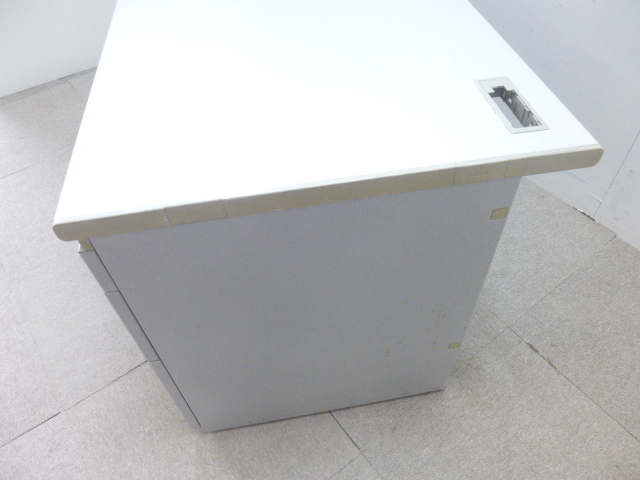 ウチダ/JUST/ニューグレー/片袖デスク/