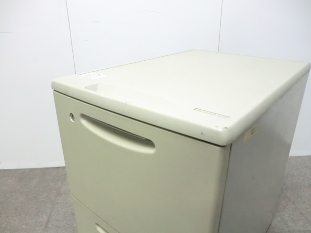 オカムラ/ SD / ニューグレー / 【中古】 2段ワゴン