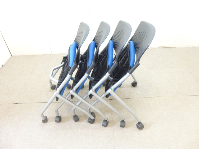 ブルー/カートチェア/【中古】