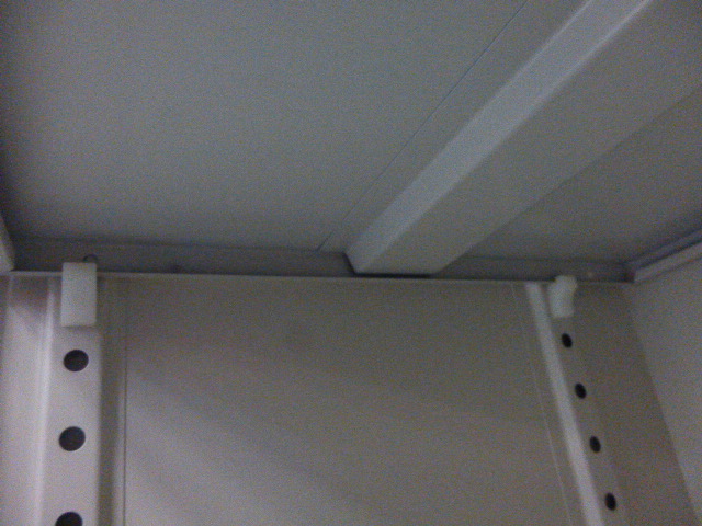 生興/ニューグレー/両開きキャビネット/【中古】