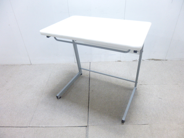 ホワイト/PCデスク/【中古】