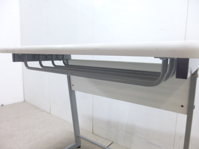 ホワイト/PCデスク/【中古】