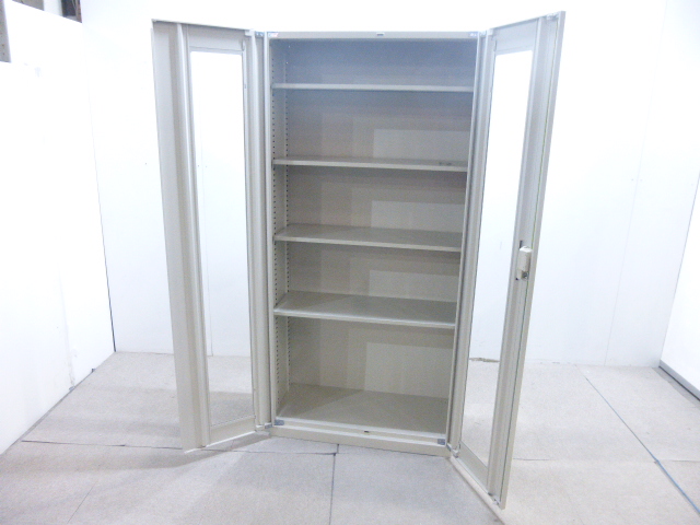 生興/ニューグレー/AWG-36HG/両開きキャビネット/