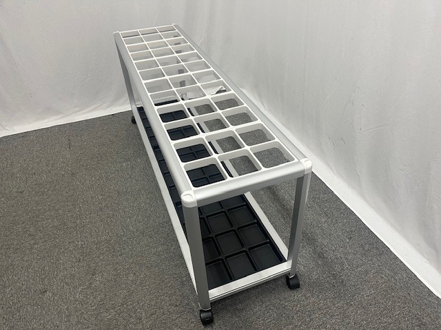 イトーキ / シルバー / 【中古】 傘立て