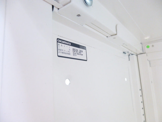 オカムラ/ホワイト/ヴィラージュ/両開きキャビネット/