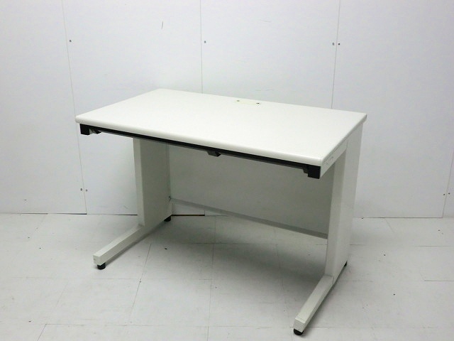 プラス/ホワイト/平デスク/【中古】/SP-T107/