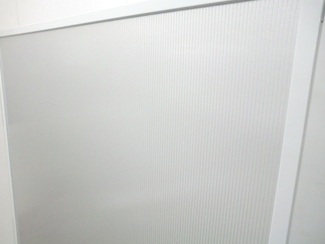 衝立 / ホワイト / 【中古】 脚付き