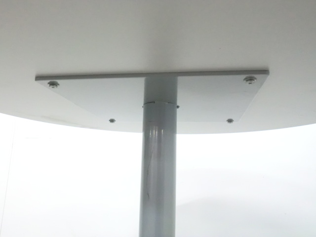 丸テーブル / ホワイト / 【中古】