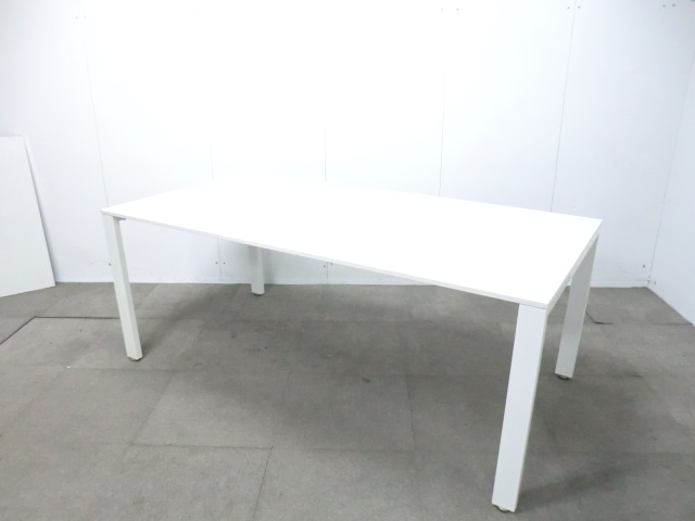 会議テーブル / ホワイト / 【中古】