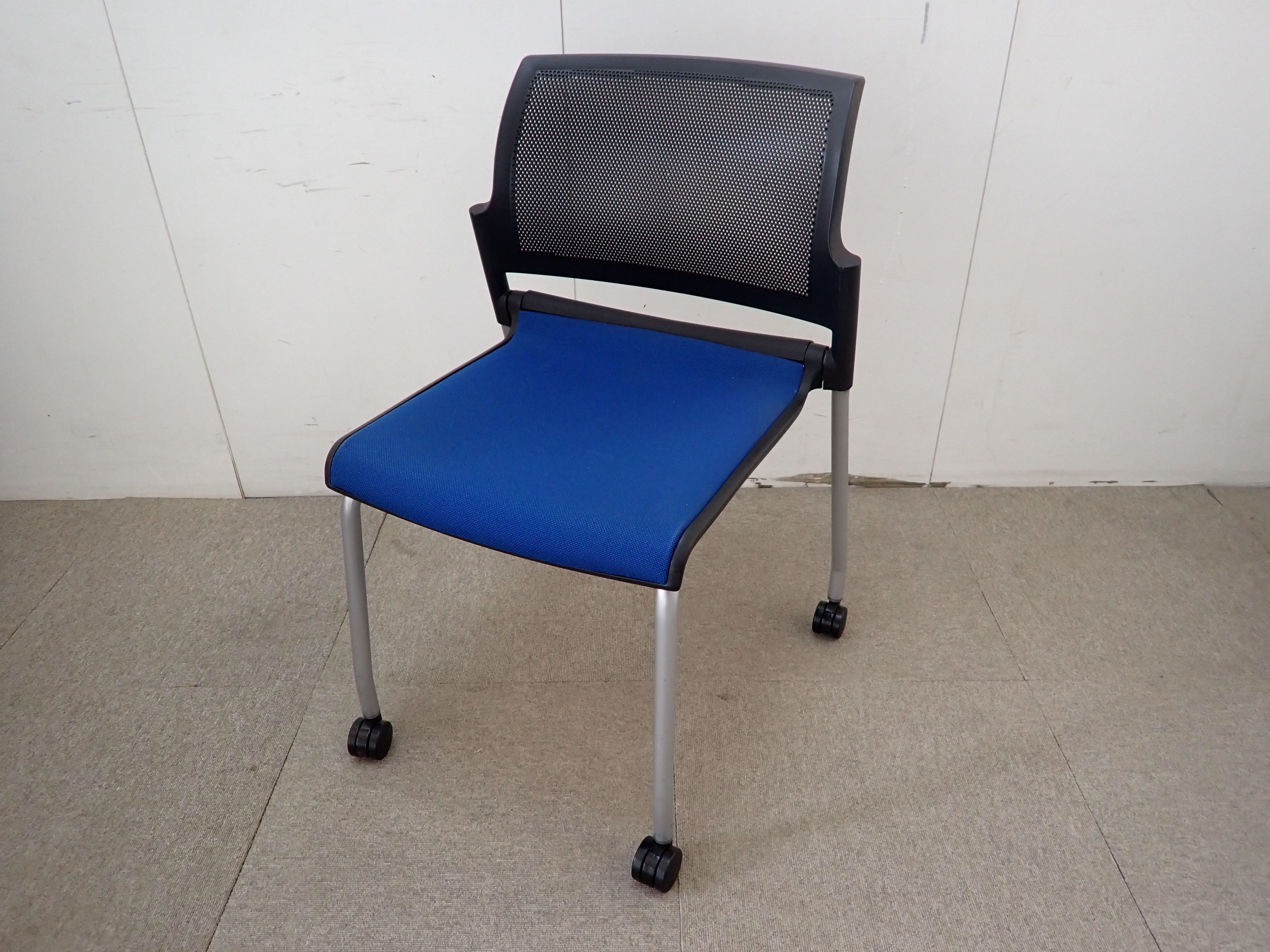 ウチダ/FM-310/ブルー/カートチェア/【中古】/