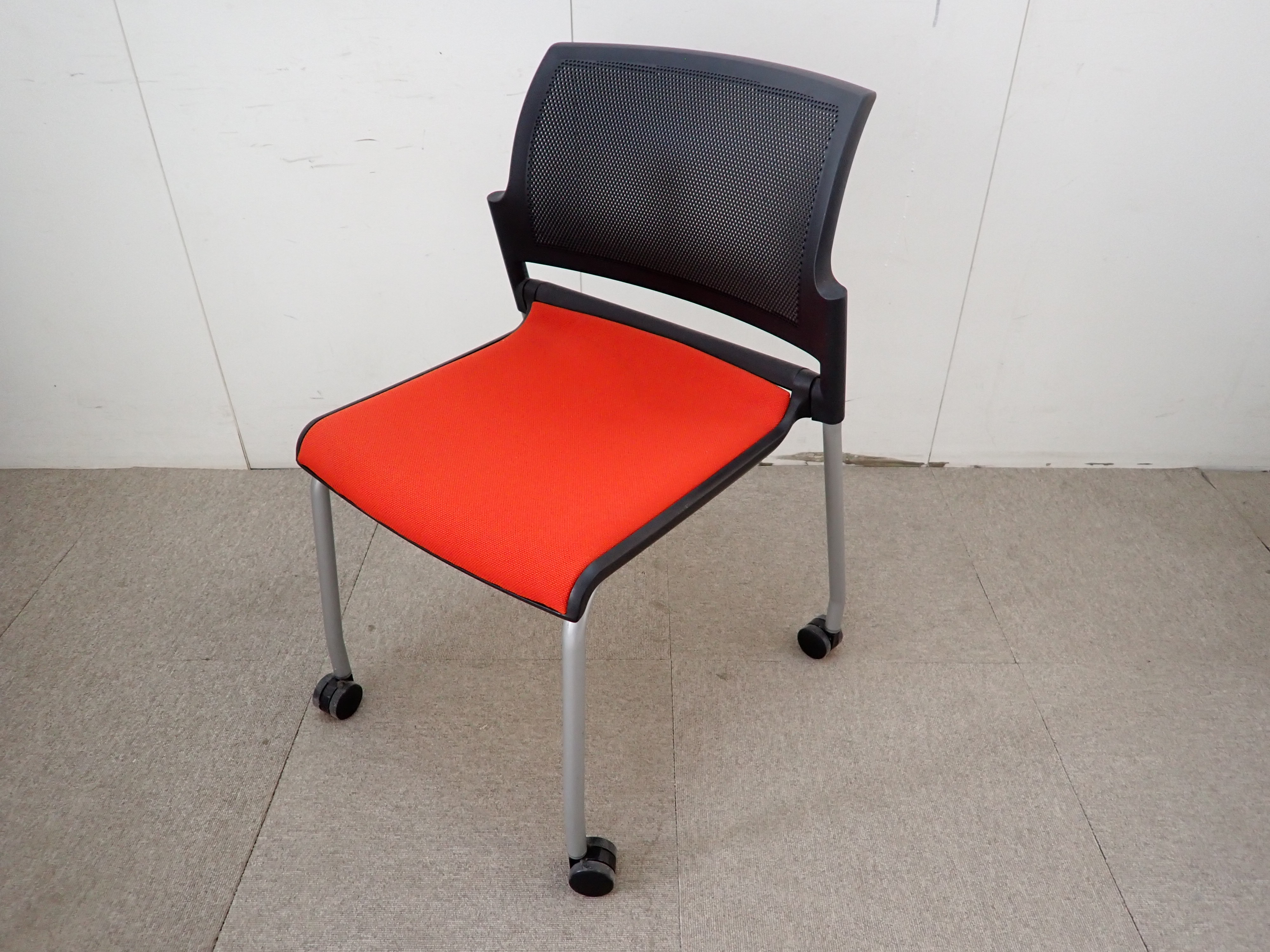 ウチダ/FM-310/レッド/カートチェア/【中古】/