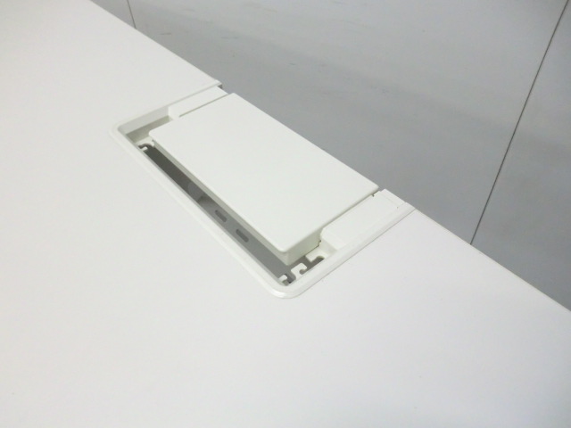 イトーキ/アクティブフィールド/ホワイト/【中古】 平デスク