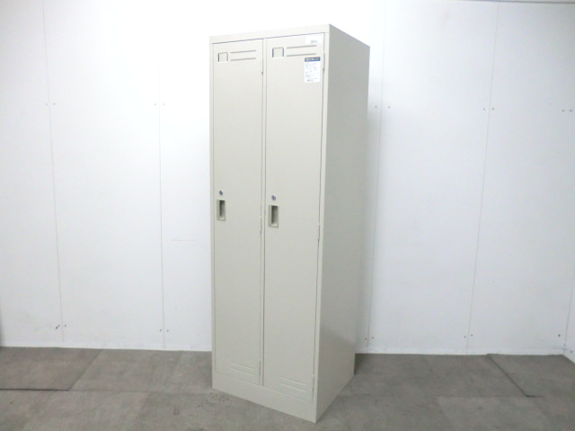 コクヨ/LK / ニューグレー / 【中古】 2人用ロッカー