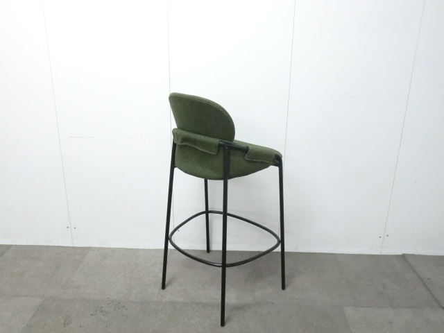 カウンターチェア / グリーン / 【中古】