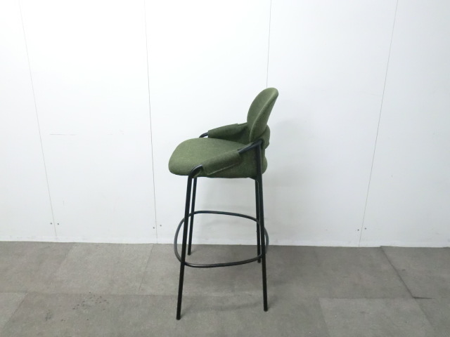 カウンターチェア / グリーン / 【中古】