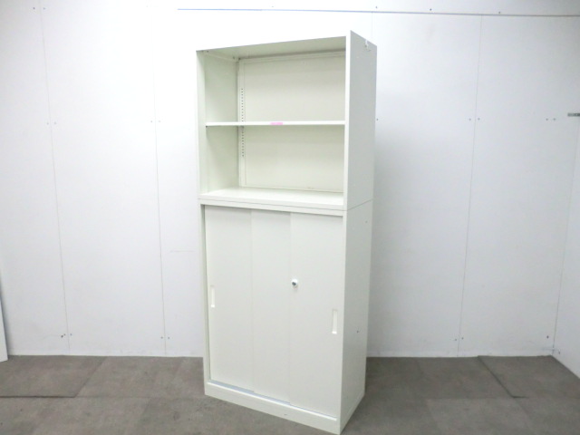 上下連結書庫 / ホワイト / 【中古】