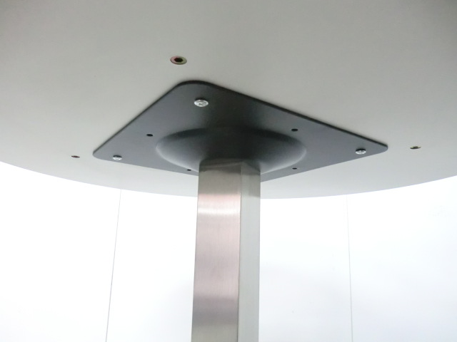 丸テーブル / ホワイト / 【中古】