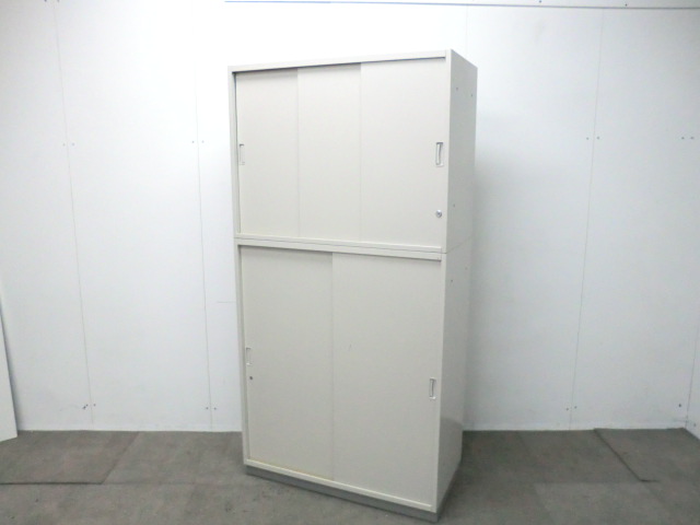 イトーキ/シンライン/ ニューグレー / 【中古】 上下連結