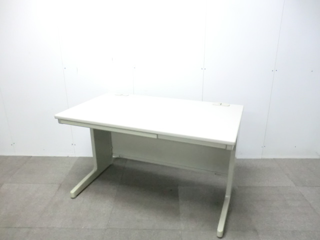 ライオン / ニューグレー / 【中古】 平デスク