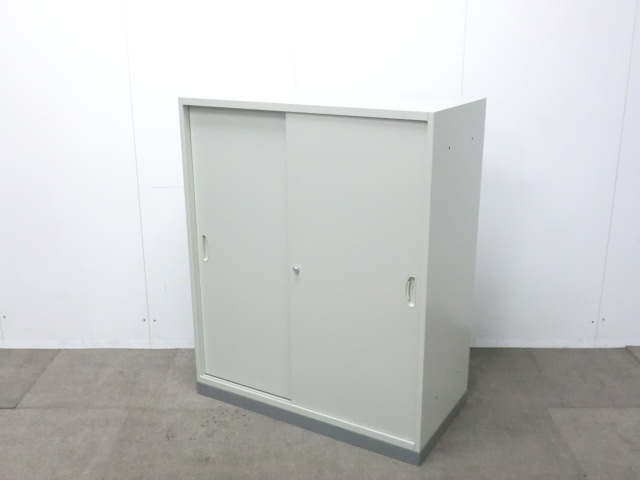 ナイキ / NW / ニューグレー / 【中古】 引違い書庫