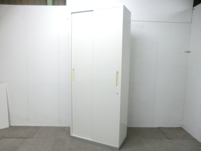 イナバ / TF / ホワイト / 【中古】 引違い書庫