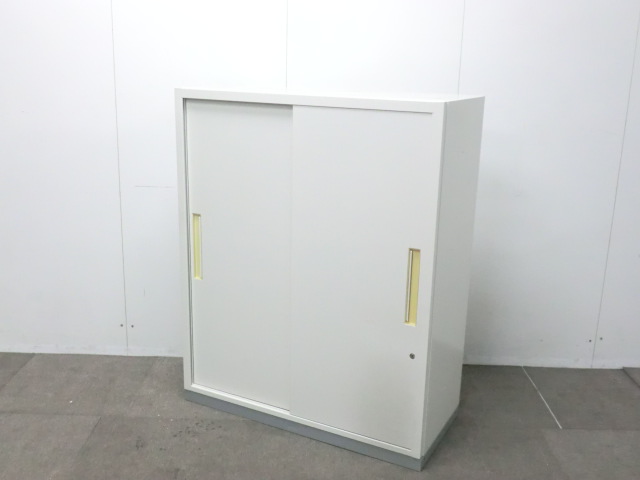 イナバ / TF / ホワイト / 【中古】 引違い書庫