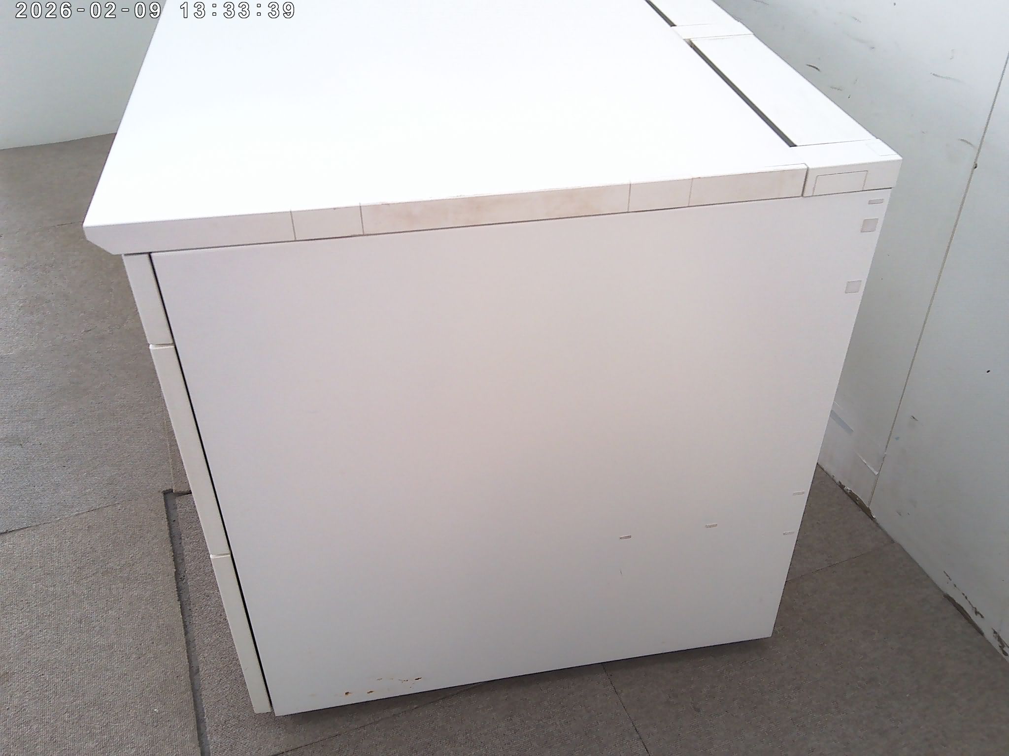 コクヨ/IS/ホワイト/片袖デスク/【中古】