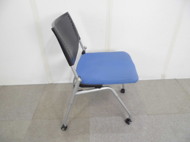 プロスタック / オカムラ / ブルー / カートチェア