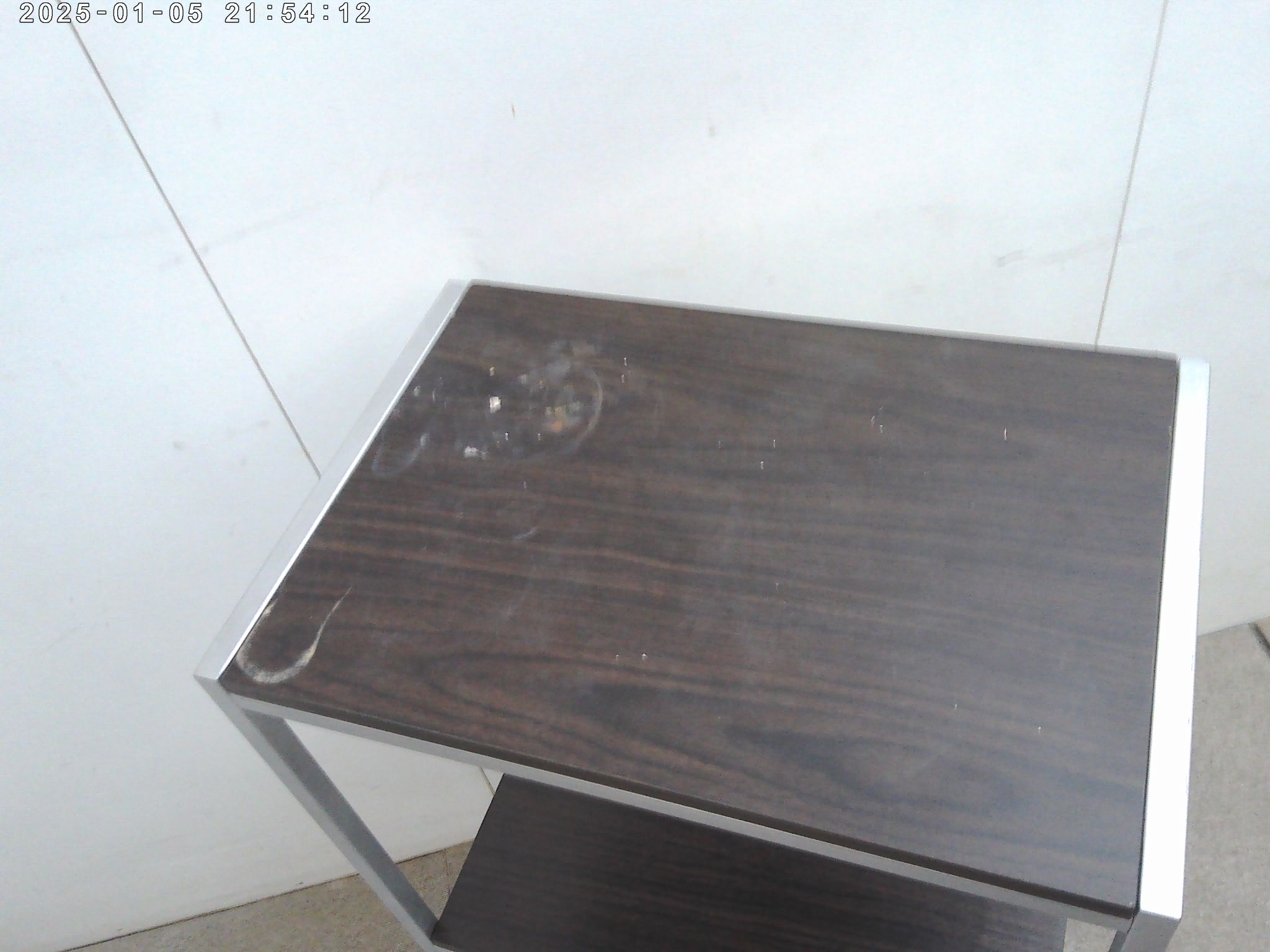 木目調/電話台/【中古】