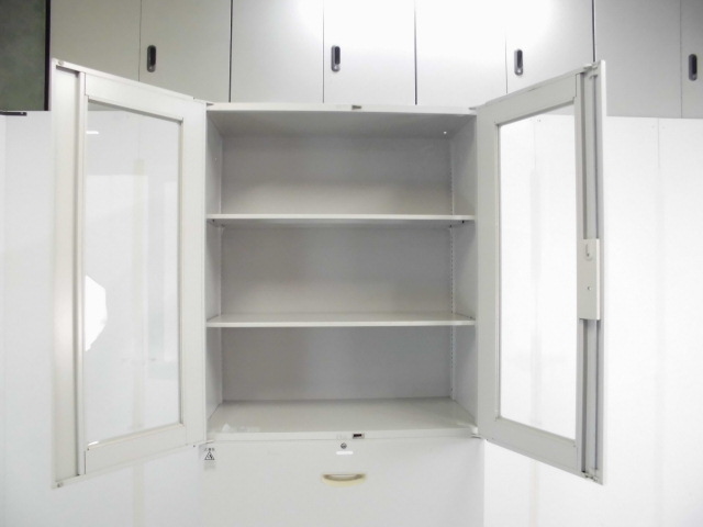 ライオン / ニューグレー / 上下連結キャビネット