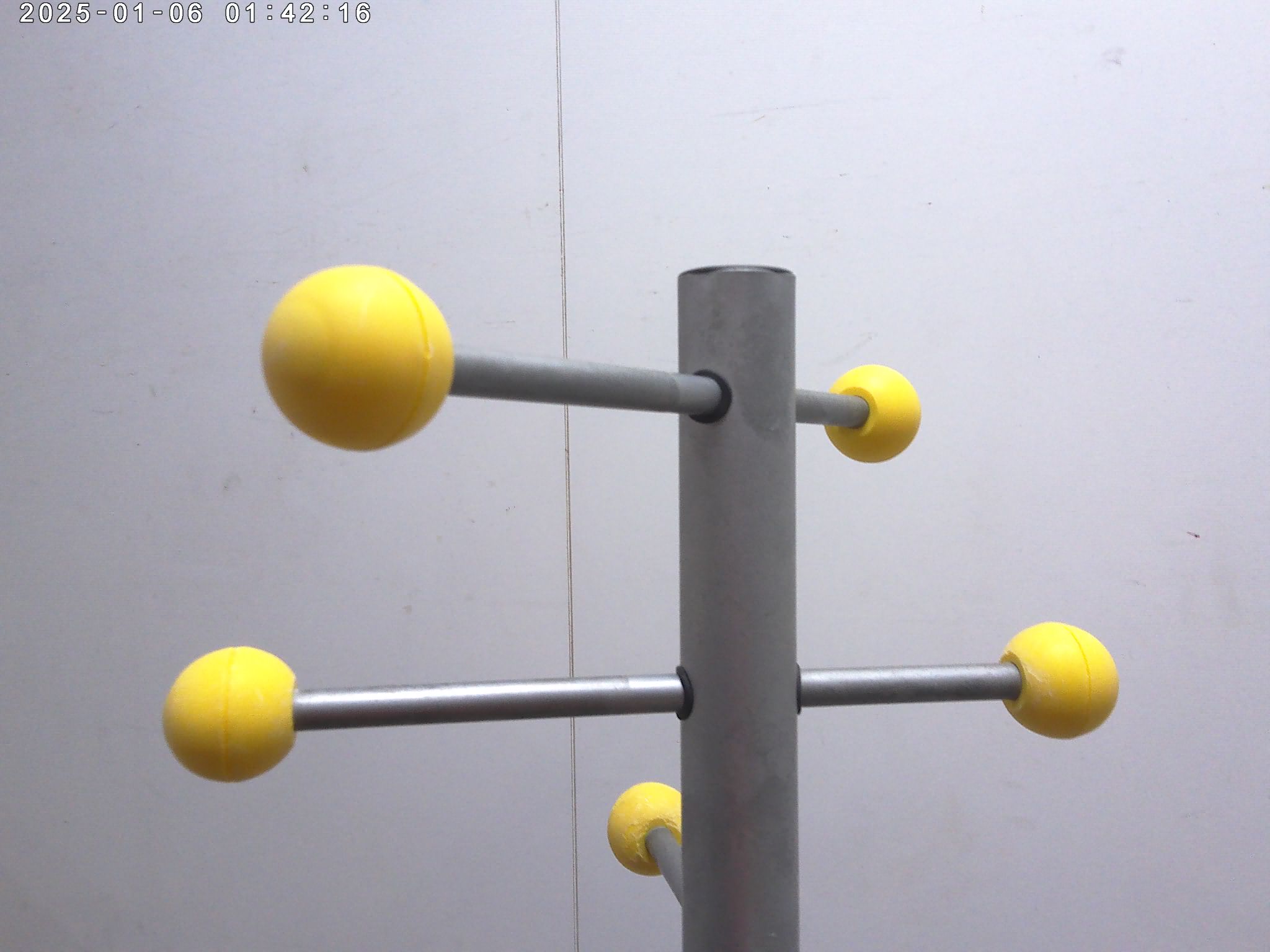 ライトグレー/ポールハンガー/【中古】