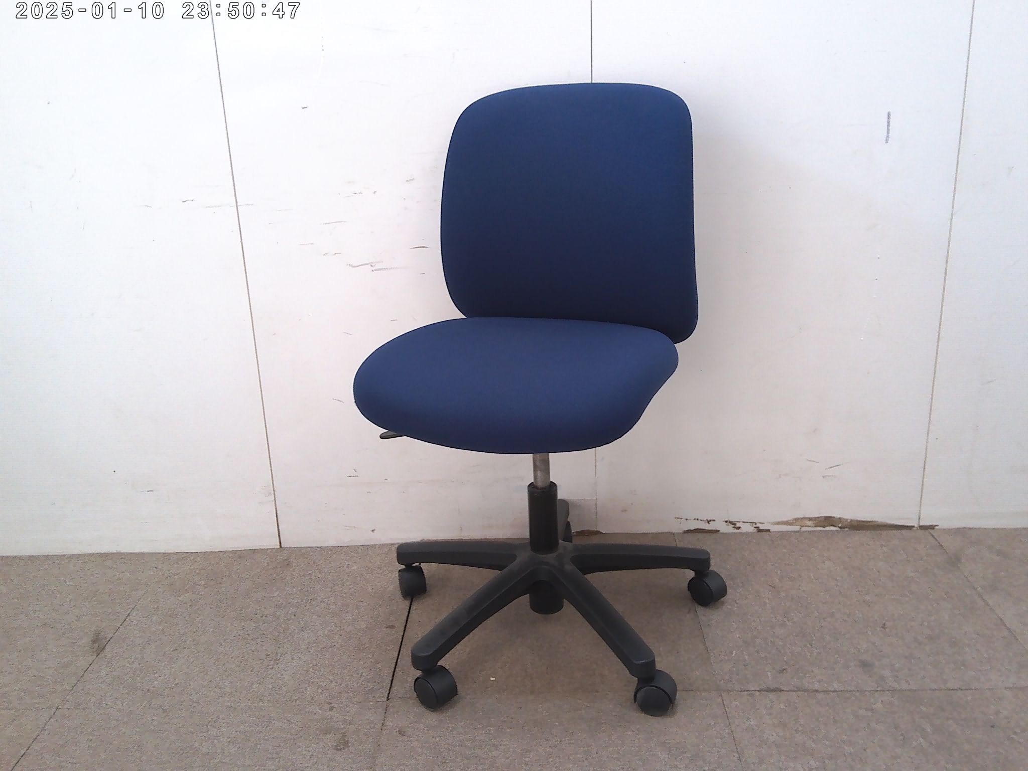 イトーキ/ボニート/ブルー/ＯＡチェア/肘無し/