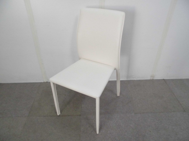 スタッキングチェア / ホワイト /