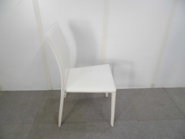 スタッキングチェア / ホワイト /
