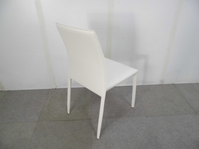 スタッキングチェア / ホワイト /