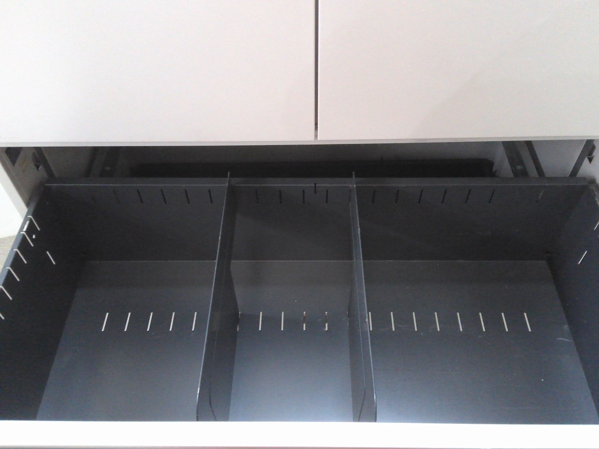 イトーキ/ニューグレー/シンライン/上下連結キャビネット/