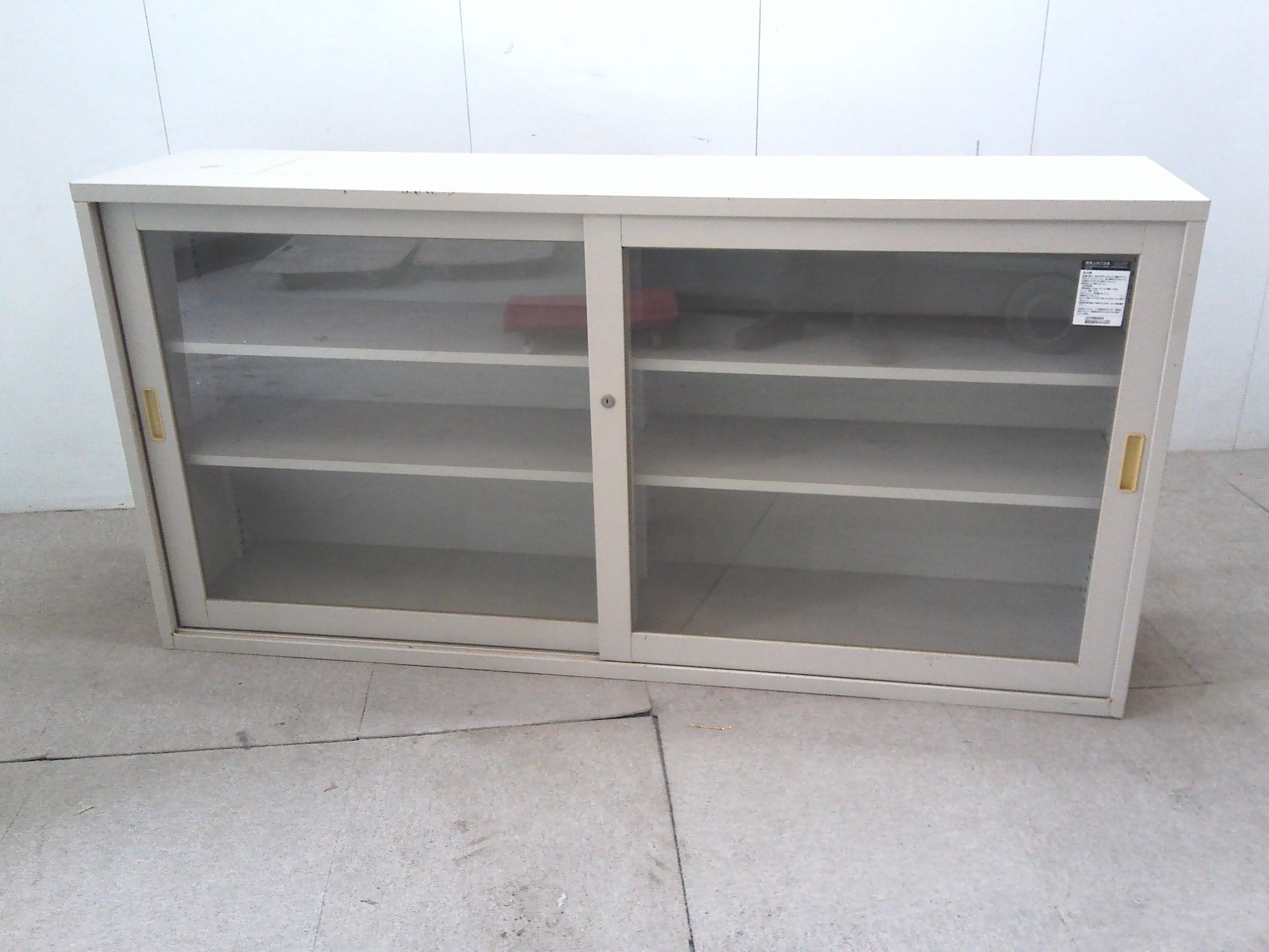 コクヨ/ニューグレー/引違キャビネット/【中古】