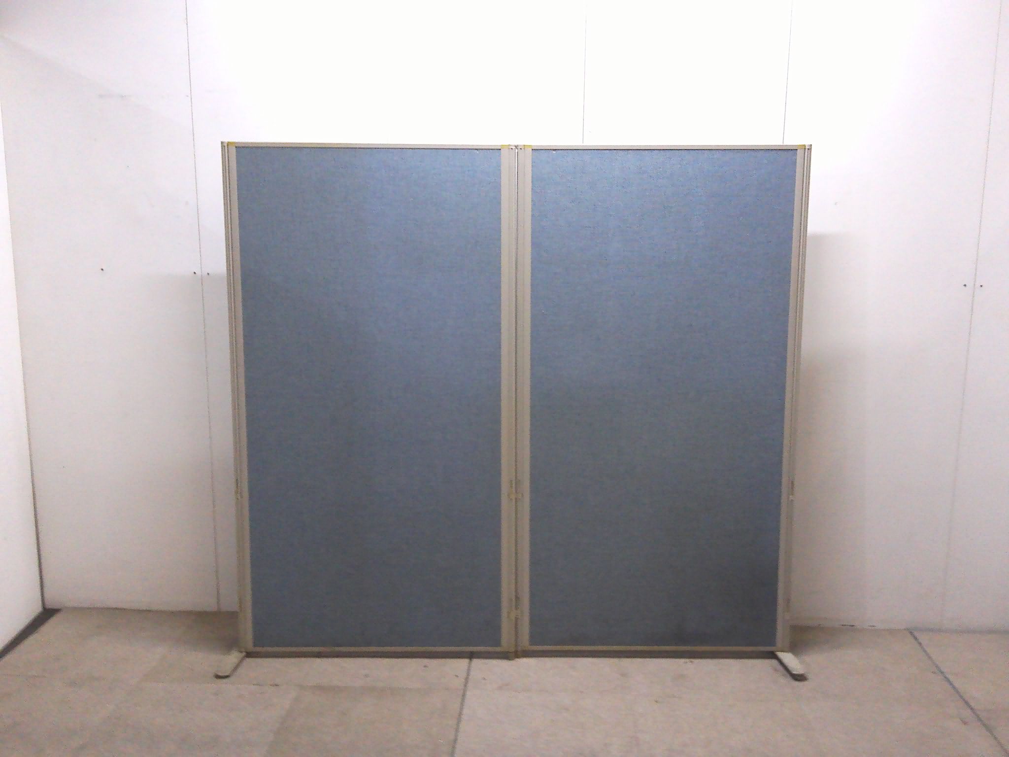 ITO/ブルー/2連パーテーション/【中古】
