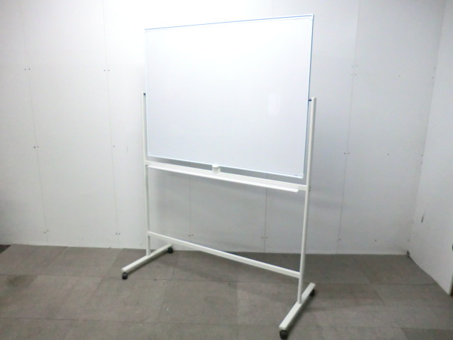 両面ホワイトボード / ホワイト / 【中古】