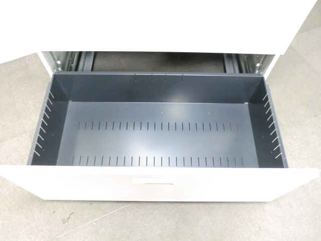 プラス/ リンクス / ホワイト / 【中古】 上下連結書庫