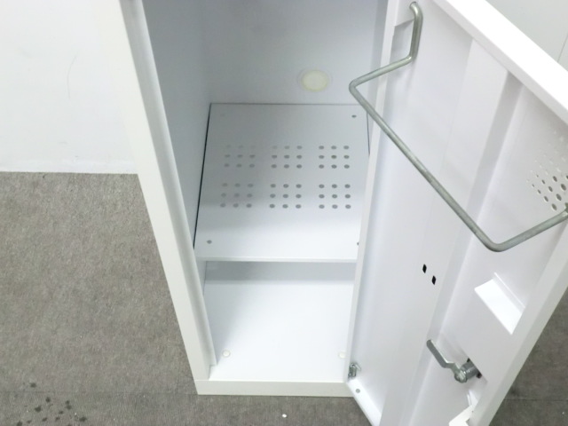 1人用ロッカー / ホワイト / 【中古】