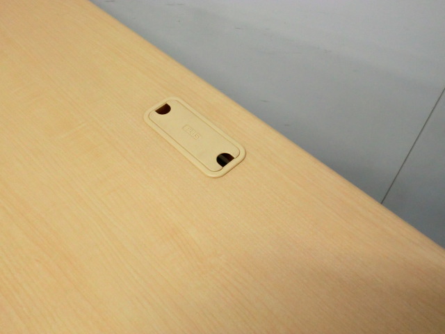 プラス/ フラットライン / 木目調 / 【中古】 平デスク