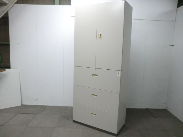 BWN 【コクヨ】 ニューグレー / 上下連結書庫