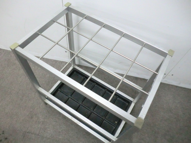 シルバー / 15本立て / 傘立て