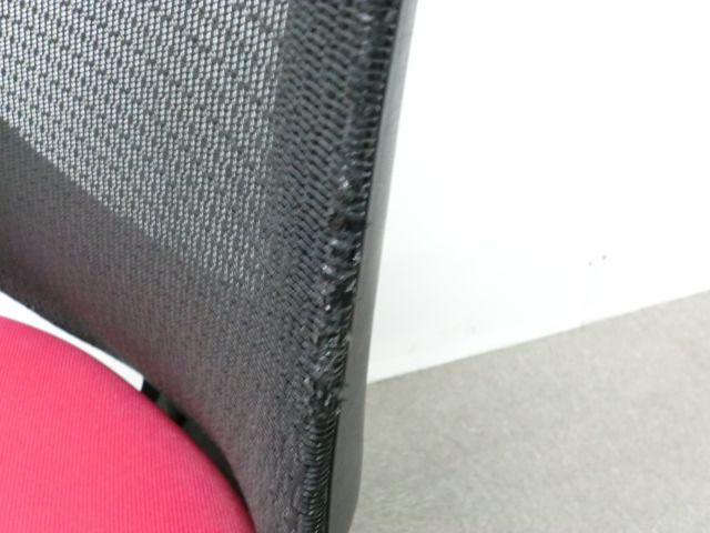 イトーキ/コルト / レッド / 【中古】 OAチェア肘無し