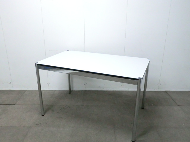 USMハラー / ホワイト / 【中古】 会議テーブル