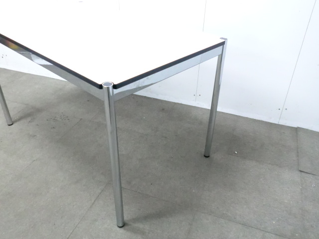 USMハラー / ホワイト / 【中古】 会議テーブル