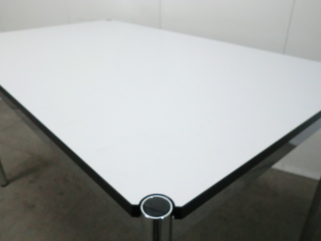 USMハラー / ホワイト / 【中古】 会議テーブル